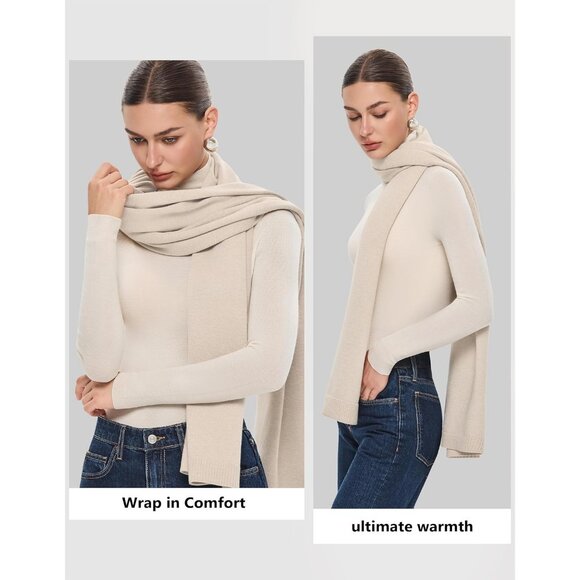 Women's Barley Luxury Silk Satin Scarf Shawl Wrap Elegant And Stylish Accessory - Picture 5 of 6